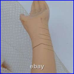 12 Vintage Countertop Display Bride Mannequin Wedding Dress Advertising