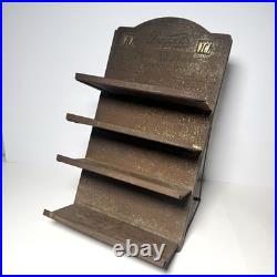 1920's Country Store Tiered Chocolates Display Rack Daggett's Pearl Brand