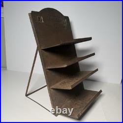 1920's Country Store Tiered Chocolates Display Rack Daggett's Pearl Brand