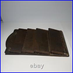 1920's Country Store Tiered Chocolates Display Rack Daggett's Pearl Brand