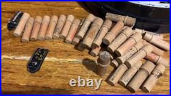 1929 BOYE Needle Co Display Case with Wooden Tubes & Contents Vintage