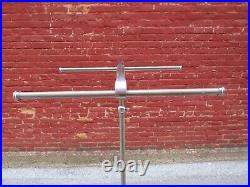 1930's Chrome Clothing Store Display Rack Vintage Department Store Adjustable