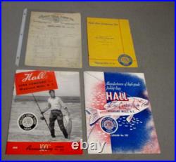 1930's Hall Line-nos-vintage Fishing Tackle Store Display Case-carton Spools 23 1930's Hall Line-nos-vintage Fishing Tackle Store Display Case-carton Spools 23