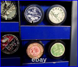 1930's Hall Line-nos-vintage Fishing Tackle Store Display Case-carton Spools 23