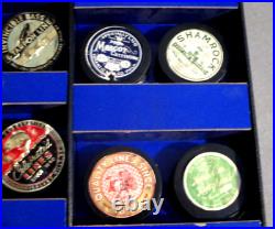 1930's Hall Line-nos-vintage Fishing Tackle Store Display Case-carton Spools 23