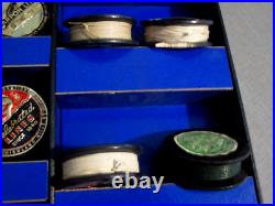 1930's Hall Line-nos-vintage Fishing Tackle Store Display Case-carton Spools 23