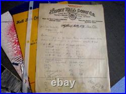 1930's Hall Line-nos-vintage Fishing Tackle Store Display Case-carton Spools 23