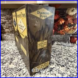 1930s Diamond Dyes Metal Country Store Counter Display Advertising Cabinet WOW