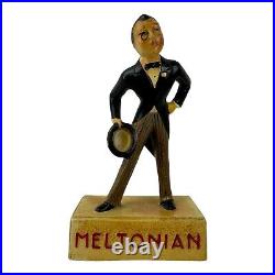 1930s Meltonian Man Shoe Advertising Figure Store Display! Vintage Countertop