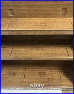 1960's Advertising Store Display Rack Relief Of Colds Coughs Congestion VTG