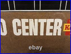 1960s/1970s Vintage KODAK FILM Retail Store Display Rack, PHOTO CENTER sign