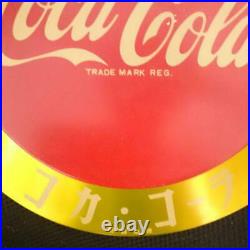 1960s Vintage Coca-Cola Tin Store Display Sign R11.8 Unused Item Super Rare
