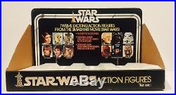 1978 Vintage Star Wars Store Display 12 Back Bin And Header C8 Afa Ready