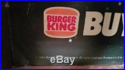 1983 Vintage Star Wars Burger King Glasses ROTJ Translite display sign Jedi