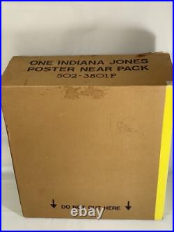 1984 Vintage Indiana Jones Store Display with ORIGINAL Posters
