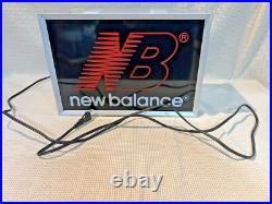 1996 Newbalance Vintage Illlumination Store Display! Made In Japan