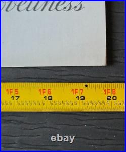 2 STORE DISPLAYS VINTAGE BERKSHIRE STOCKINGS SIGN 1950s NOT USED