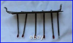 (2) Vintage Challenger Fine Tools Store Wrench Display Tool Rack