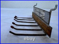 (2) Vintage Challenger Fine Tools Store Wrench Display Tool Rack