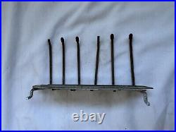 (2) Vintage Challenger Fine Tools Store Wrench Display Tool Rack