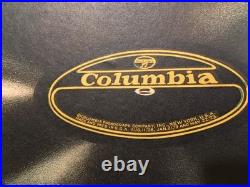 29 Tall Antique Vtg 1926 Columbia Records Store Counter Trifold Display Sign