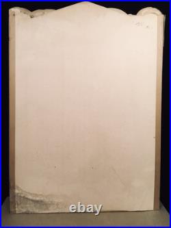 29 Tall Antique Vtg 1926 Columbia Records Store Counter Trifold Display Sign