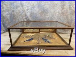 36 Showcase Pauk Country Store Display Case Cabinet Counter Jewelry Vintage b
