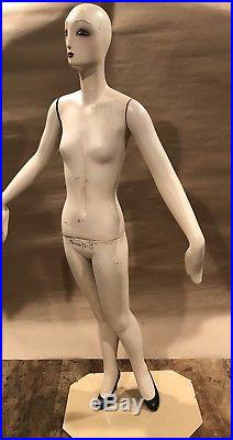 38 tall Mini Mannequin Vintage Antique 30s Store Counter Display Deco Doll