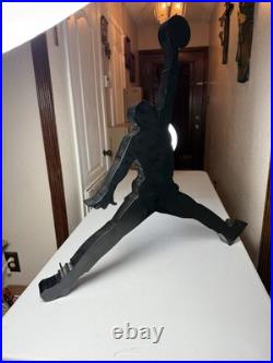 3D Air Jordan Jumpman silhouette is a vintage retail store display piece