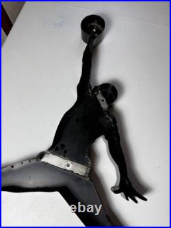 3D Air Jordan Jumpman silhouette is a vintage retail store display piece