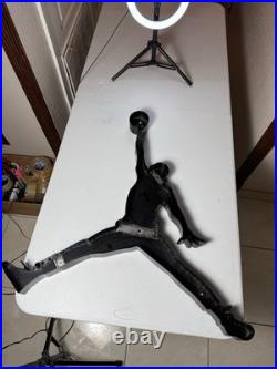 3D Air Jordan Jumpman silhouette is a vintage retail store display piece