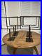 4-LOT-ANTIQUE-VTG-30s-40s-SIGN-FIXTURE-HOLDER-PRICE-DISPLAY-STAND-CLOTHES-STORE-01-ae