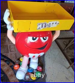 40-inch tall 1990s vintage Red M&M's store display