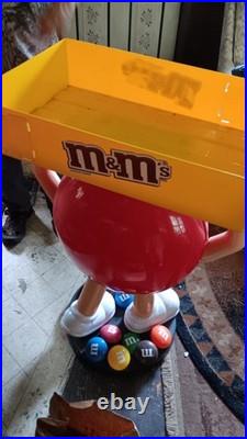 40-inch tall 1990s vintage Red M&M's store display