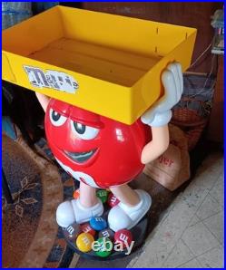 40-inch tall 1990s vintage Red M&M's store display