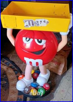 40-inch tall 1990s vintage Red M&M's store display