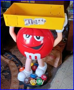 40-inch tall 1990s vintage Red M&M's store display