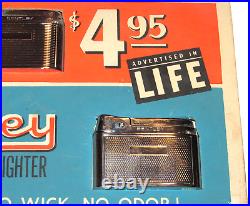 5 Vtg Unused Bentley Butane Cigarette Lighters In Store Counter Display! Austria