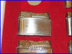 5 Vtg Windflame By Kaywoodie Butane Cigarette Lighters In Store Counter Display