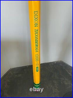 68 Dixon Ticonderoga Vtg Pop Art Advertising Store Display Prop Giant Pencil