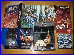 80's Vintage Star Wars Trilogy Promo Store Display Home Video Advertising/Ad Lot