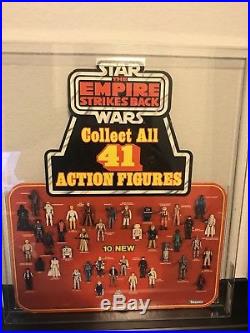 AFA 70 Collect All 41 Store Display Vintage Star Wars 1981 1982 RARE