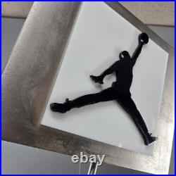 AIR JORDAN & NIKE Vintage Retail Display Store Sign Collector Metal