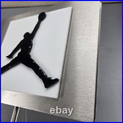 AIR JORDAN & NIKE Vintage Retail Display Store Sign Collector Metal