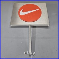 AIR JORDAN & NIKE Vintage Retail Display Store Sign Collector Metal