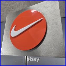 AIR JORDAN & NIKE Vintage Retail Display Store Sign Collector Metal