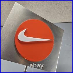 AIR JORDAN & NIKE Vintage Retail Display Store Sign Collector Metal