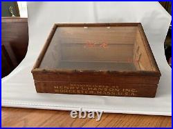 Ace Taps & Dies Store display cabinet Vintage Manufactured By Henry L Hanson inc