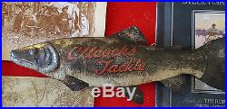 Allcock's Fishing Tackle Tin 3D Trout Advertising Sign