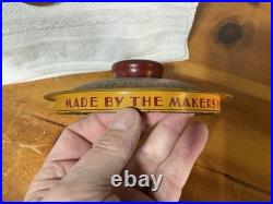 Antique CURTISS CHICOS SPANISH PEANUTS GLASS JAR 5 Cent Country Store Display